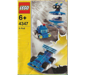 LEGO Auto Pod Set (Boxed) 4347-1 Instructions