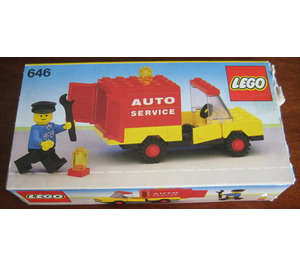 LEGO Auto Service Set 646-1 Packaging