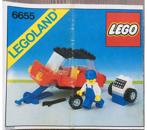 LEGO Auto & Pneu Repair 6655 Instructions