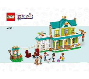 LEGO Autumn's House Set 41730 Instructions