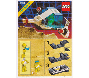 LEGO Auxiliary Patroller 6850 Instructies