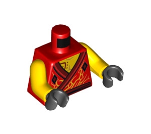 LEGO Avatar Kai Minifig Torso (973 / 76382)