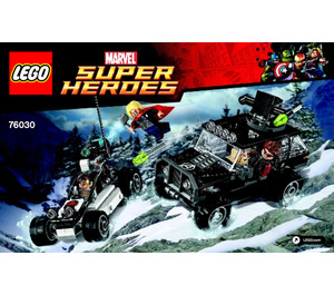 LEGO Avengers Hydra Showdown 76030 Instructions