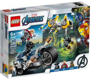 LEGO Avengers Speeder Bike Attack Set 76142 Packaging