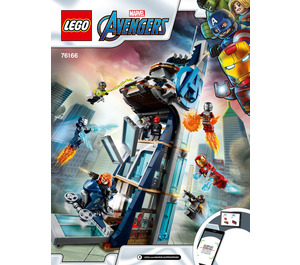 LEGO Avengers Tower Battle 76166 Instructions