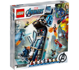 LEGO Avengers Tower Battle 76166 Packaging