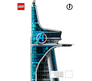 LEGO Avengers Tower Set 76269 Instructions