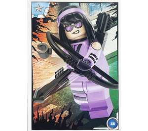 LEGO Avengers Trading Card Game (Polish) Series 1 - # 36 Kate Bishop