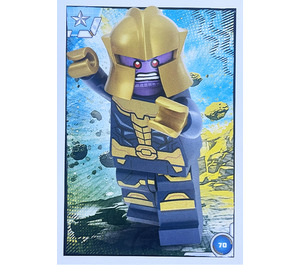 LEGO Avengers Trading Card Game (Polish) Series 1 - # 70 Thanos