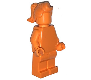 LEGO Awesome Orange Monochrome Figurine