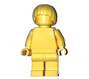 LEGO Awesome Geel monochrome minifiguur