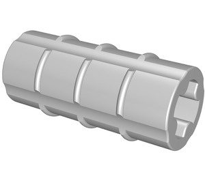 LEGO Axle Connector (Ridged with '+' Hole)