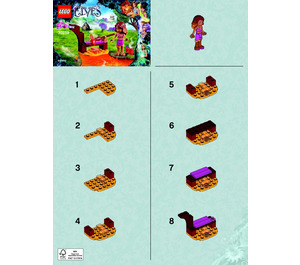 LEGO Azari's Magic Fire Set 30259 Instructions