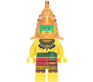 LEGO Aztec Warrior minifiguur