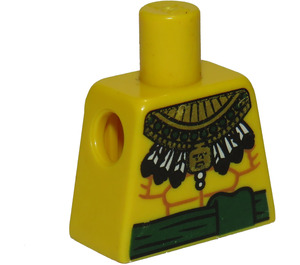 LEGO Aztec Warrior Torso ohne Arme (973)