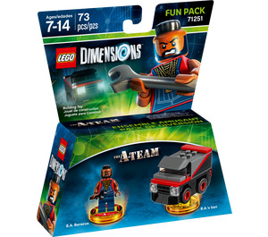 LEGO B.A. Baracus Fun Pack Set 71251 Packaging