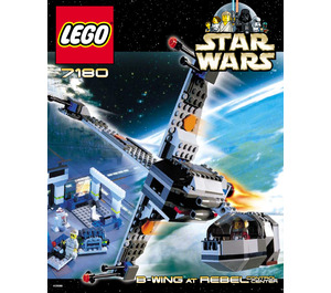 LEGO B-Vleugel at Rebel Control Centre 7180 Instructions