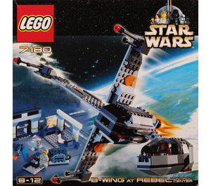 LEGO B-Flügel at Rebel Control Centre 7180 Packaging