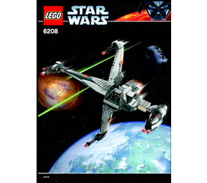 LEGO B-wing Fighter Set 6208 Instructions