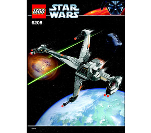 LEGO B-wing Fighter 6208 Instructies