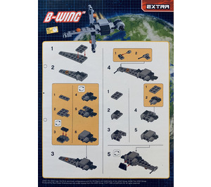 LEGO B-wing 911950 Instruktioner