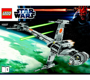 LEGO B-wing Starfighter Set 10227 Instructions