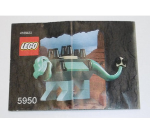 LEGO De bébé Ankylosaurus 5950 Instructions
