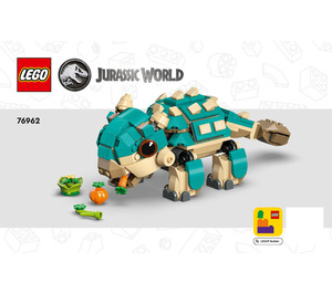 LEGO Baby Bumpy: Ankylosaurus 76962 Instrukcje