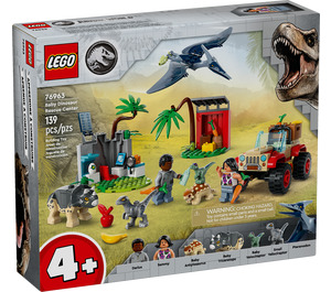 LEGO Baby Dinosaur Rescue Centre Set 76963 Packaging