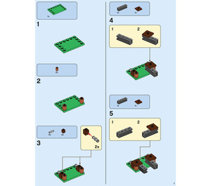 LEGO Baby Raptor 121903 Instructions