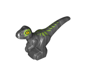 LEGO Baby Raptor with Lime Stripes (37829 / 57480)