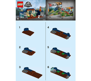 LEGO Baby Velociraptor Playpen Set 30382 Instructions