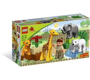 LEGO Baby Zoo Set 4962 Packaging
