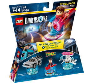 LEGO Der Rücken to the Future Level Pack 71201 Packaging