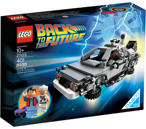 LEGO Back to the Future Time Machine Set 21103 Packaging