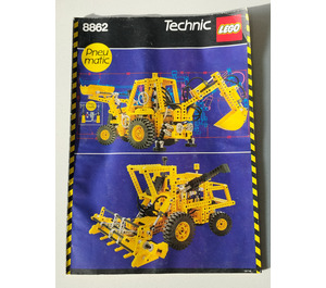 LEGO Backhoe Grader Set 8862 Instructions