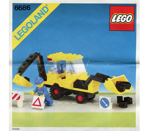 LEGO Backhoe 6686