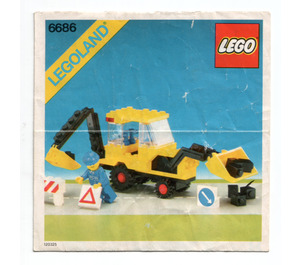 LEGO Backhoe Set 6686 Instructions | Brick Owl - LEGO Marketplace