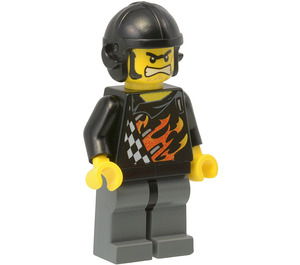 LEGO Backyard Blaster 1 (Bart Blaster) mit Schwarz Flieger Helm Minifigur