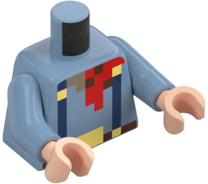 LEGO Badlands Explorer Minifig Torso (973)