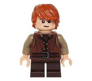 LEGO Bain Son of Bard met Vest minifiguur