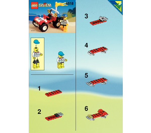 LEGO Baja Buggy 6518 Instrucciones