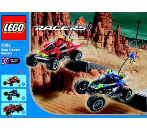 LEGO Baja Desert Racers 8363 Byggeinstruksjoner