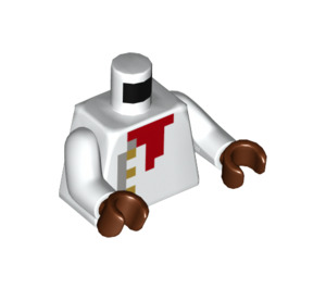 LEGO Baker Minifig Torso (973 / 76382)