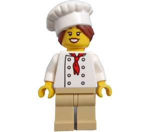 LEGO Baker with Offset Hat Minifigure