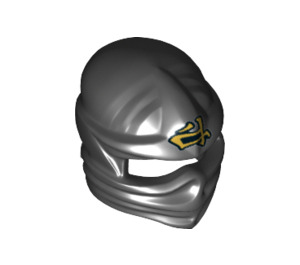 LEGO Balaclava with Ridged Forehead with Cole Gold Symbol (19770 / 98133)