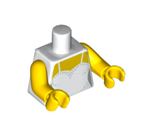 LEGO Ballerina Minifig Torso (973 / 88585)