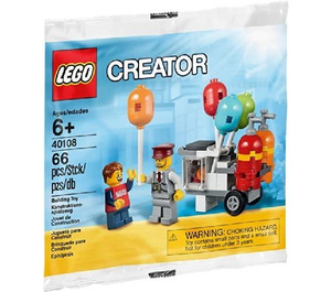 LEGO Balloon Cart Set 40108 Packaging