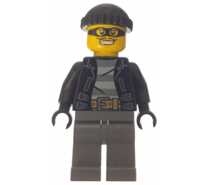 LEGO Bandit med Sort Maske Minifigur