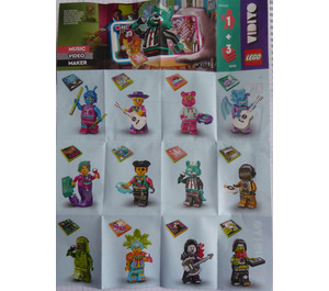 LEGO Bandmates Series 2 Random box 43108-0 Instruktioner